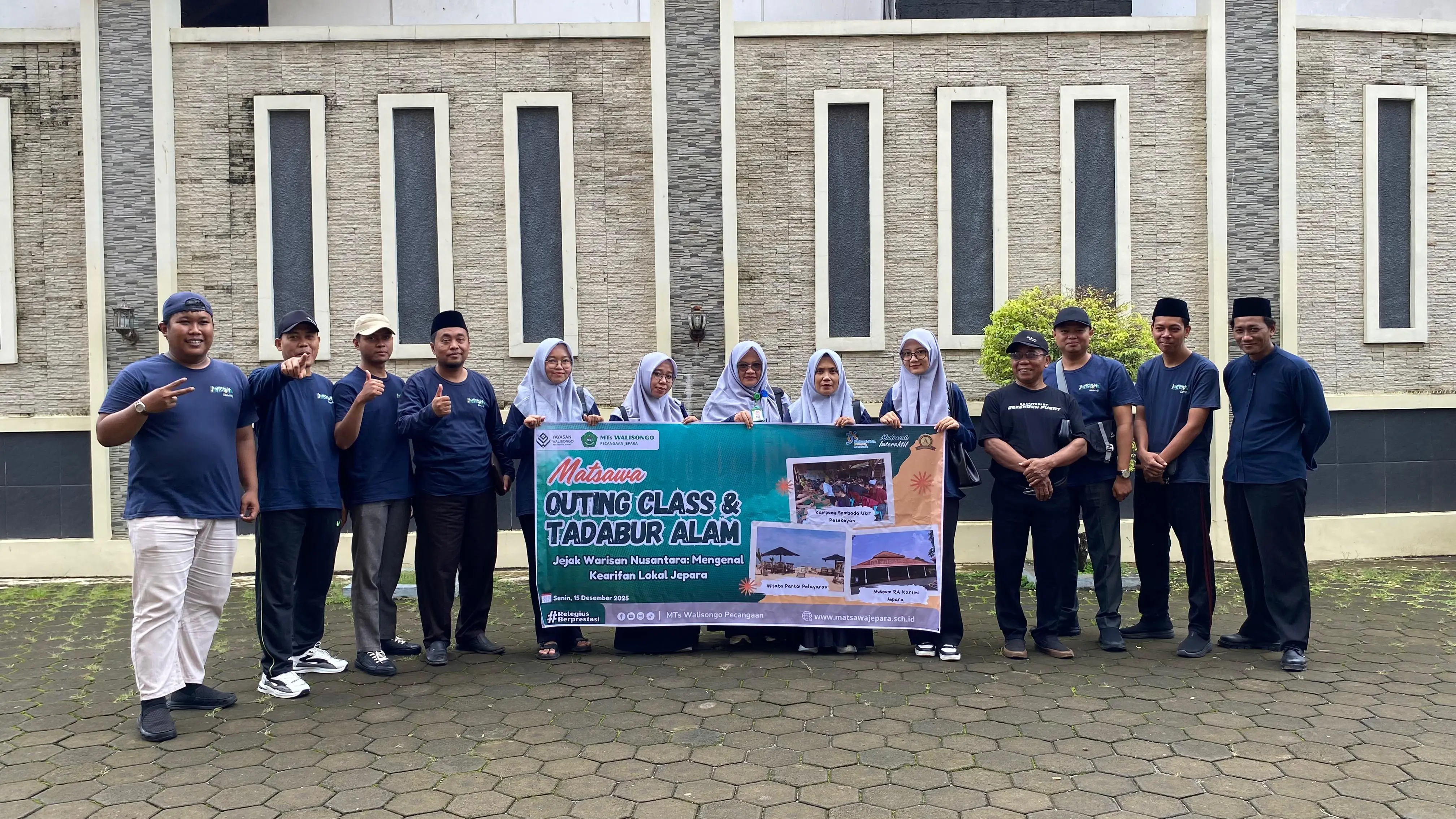 MTs Walisongo Laksanakan Outing Class dan Kokurikuler ke Destinasi Edukatif Jepara
