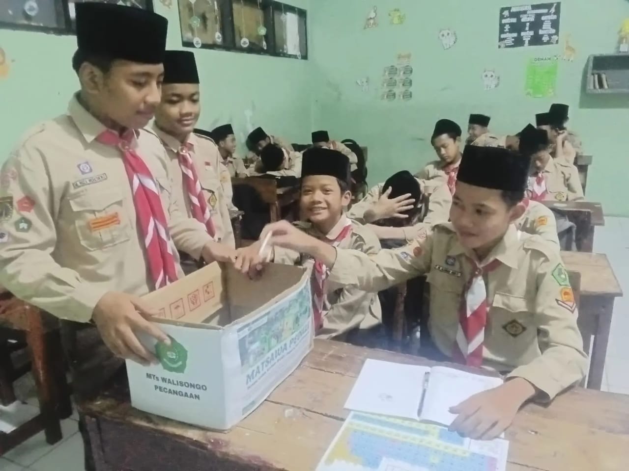 MTs Walisongo Laksanakan Aksi Peduli Bencana untuk Korban Banjir dan Longsor di Jepara