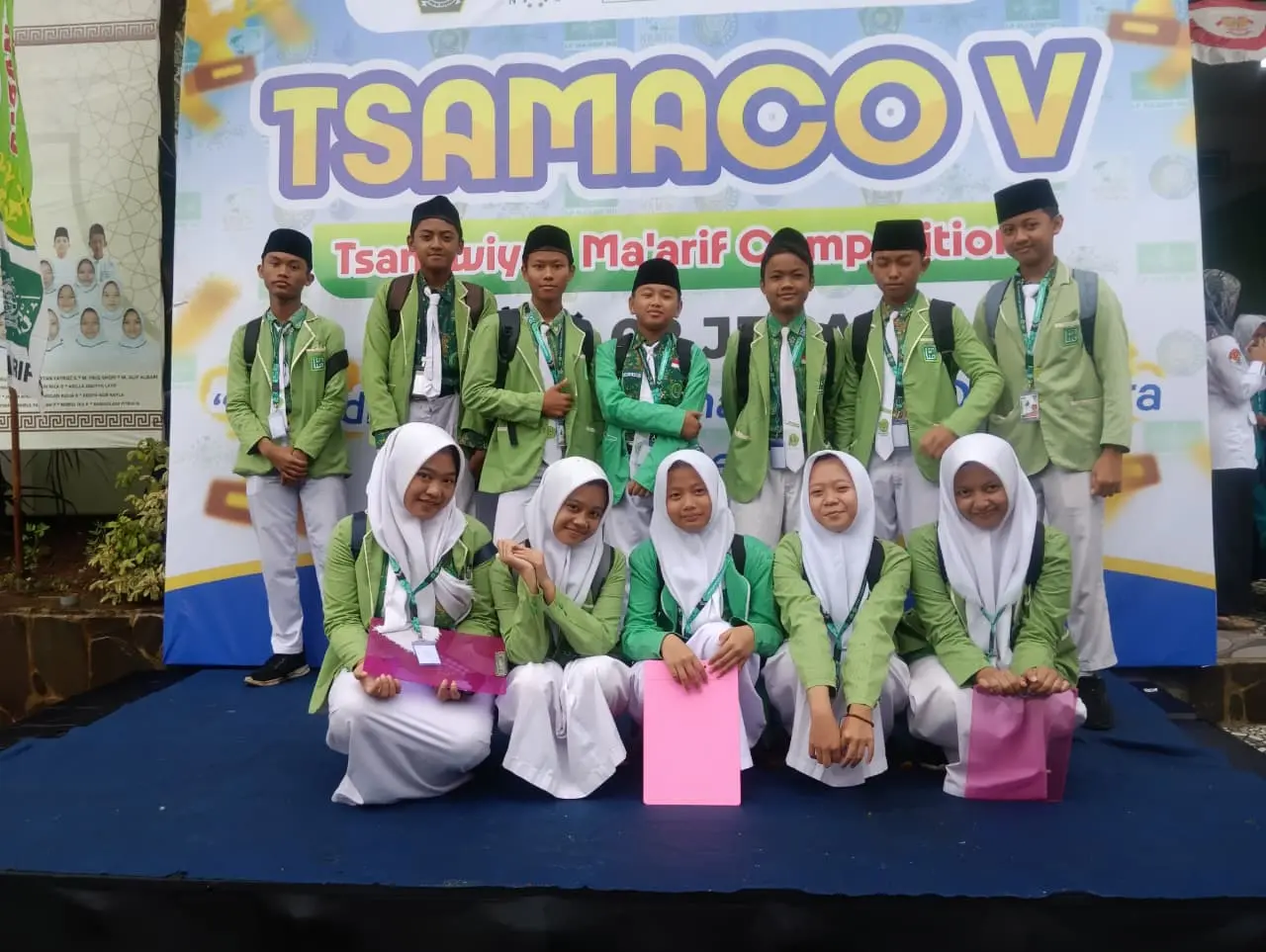 MTs Walisongo Pecangaan Ikuti Tsanawiyah Ma’arif Competition (TSAMACO V) Kabupaten Jepara