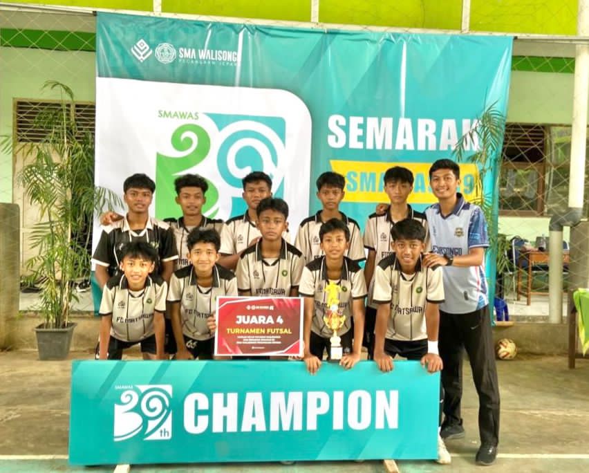Tim Futsal MTs Walisongo Raih Juara 4 pada Ajang SMAWAS Futsal 2026