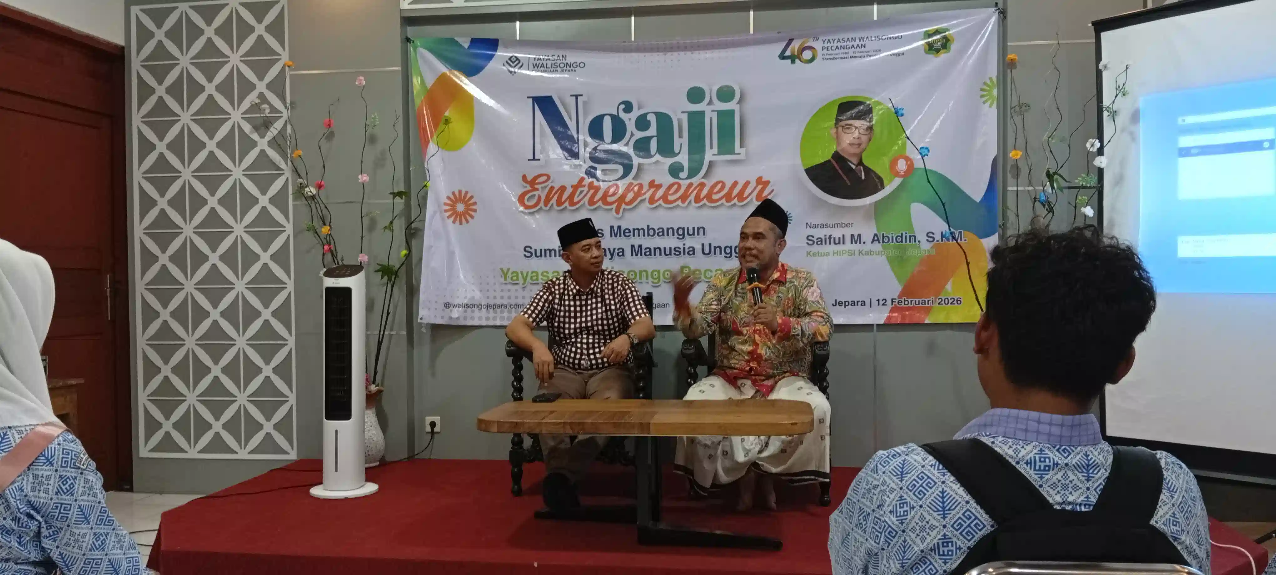Ngaji Entrepreneur Yayasan Walisongo Pecangaan: Bangun SDM Unggul dan Berjiwa Wirausaha